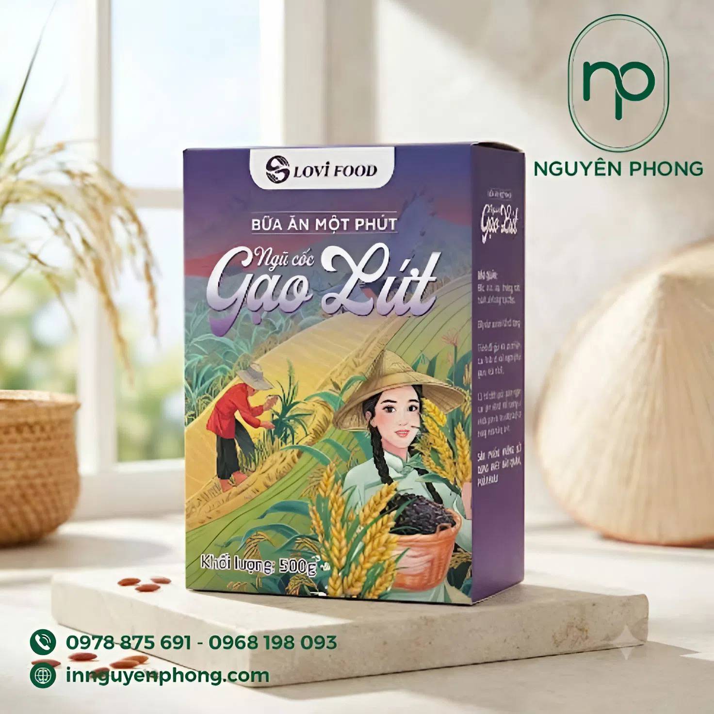 Mẫu hộp giấy chất liệu duplex
